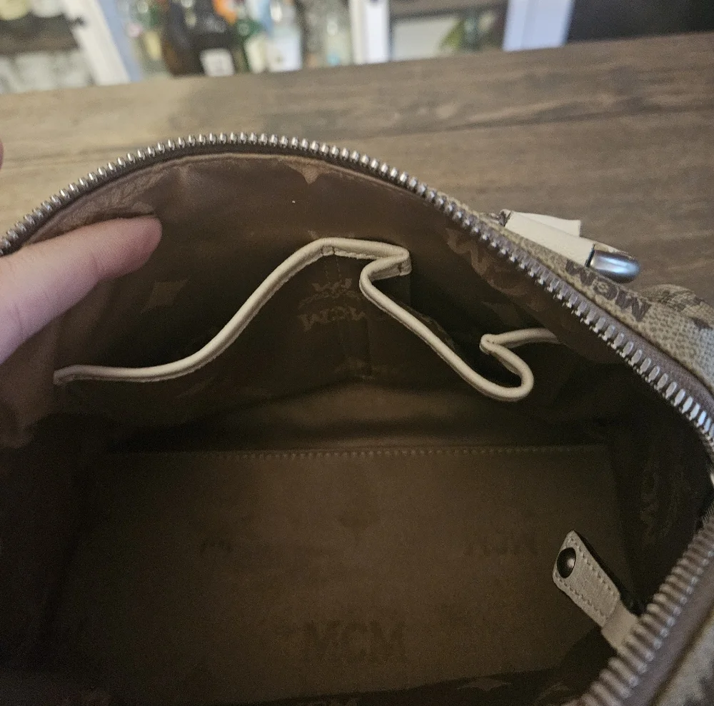 MCM Munchen Mini Bowler Bag - Picture 16 of 16